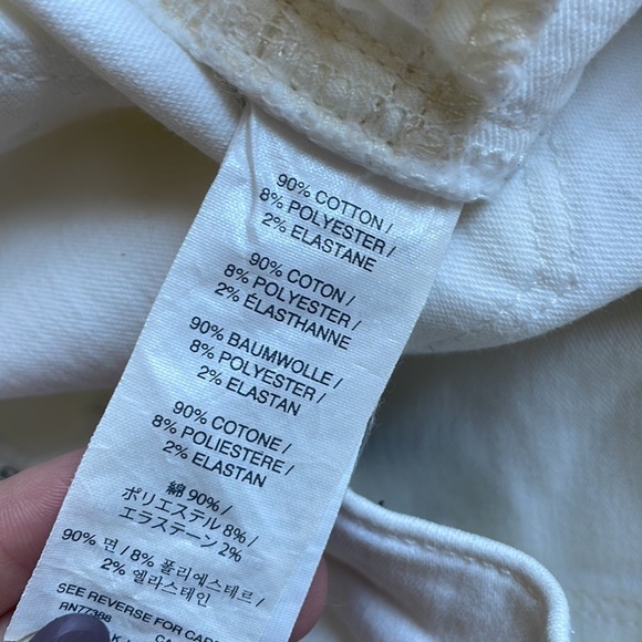 J. Crew Woman’s White Toothpick Jeans - Picture 3 of 10